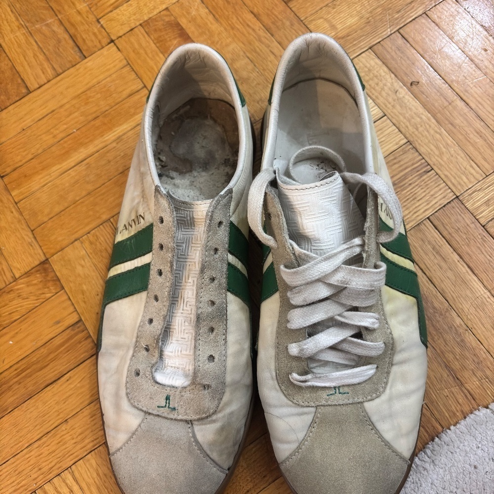 lanvin sneaker as is